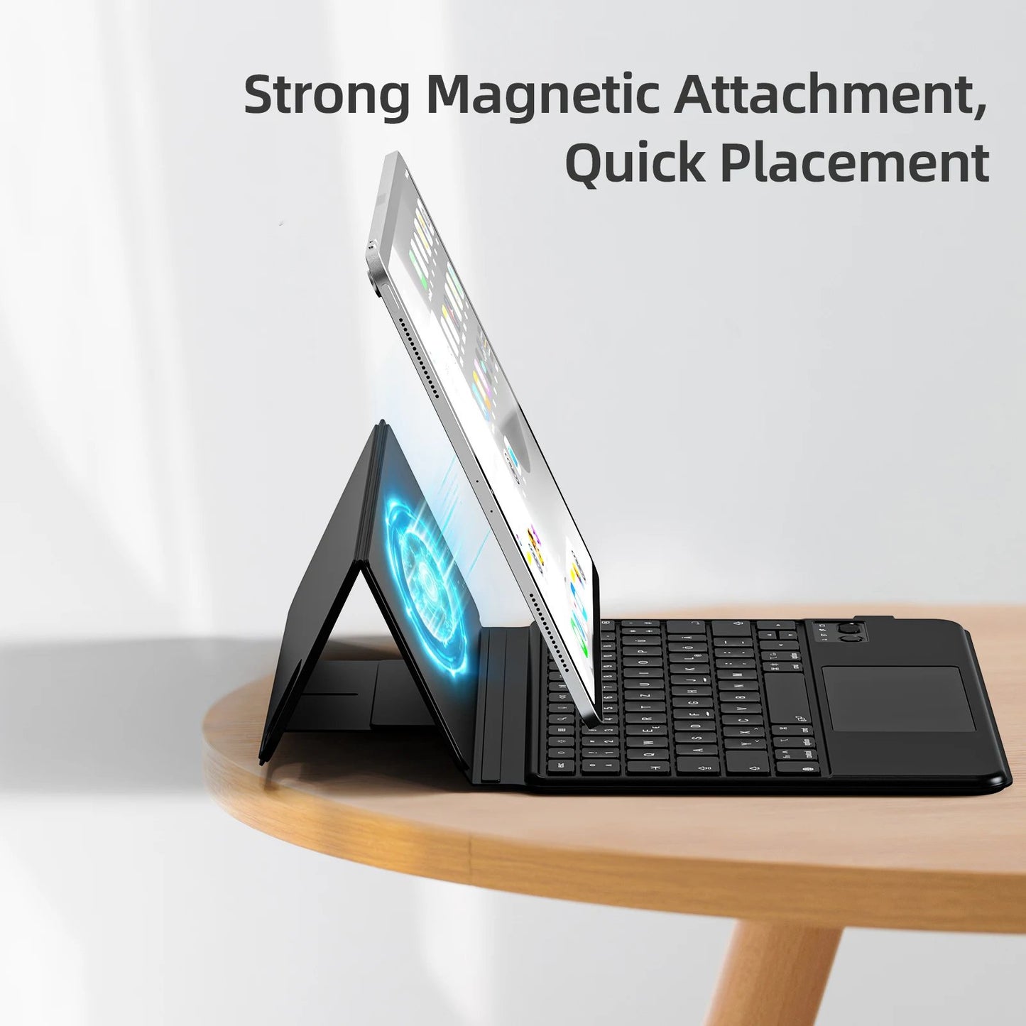 Magnetiskt tangentbordsfodral för Apple iPad